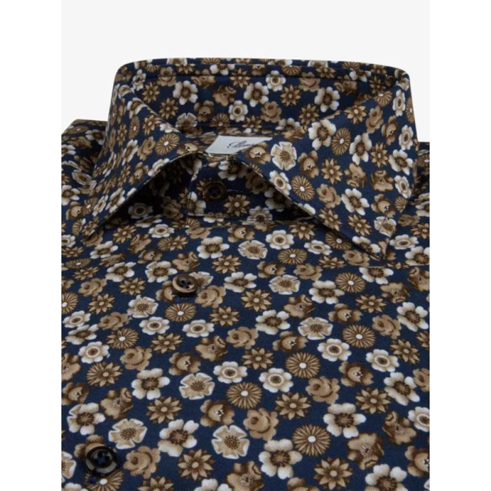 Stenströms Slimline C75 RM Manchet Shirt Multicolor Heren