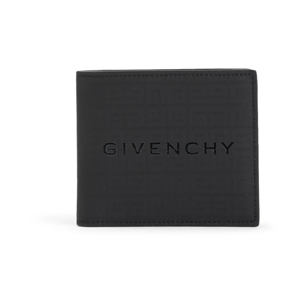 Givenchy Zwarte Accessoires Portemonnee Stijlvolle Moderne Man Black Heren