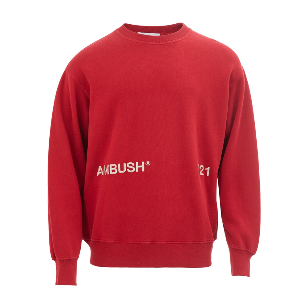 Ambush Stijlvolle Sweatshirts voor Dagelijks Comfort Red Heren