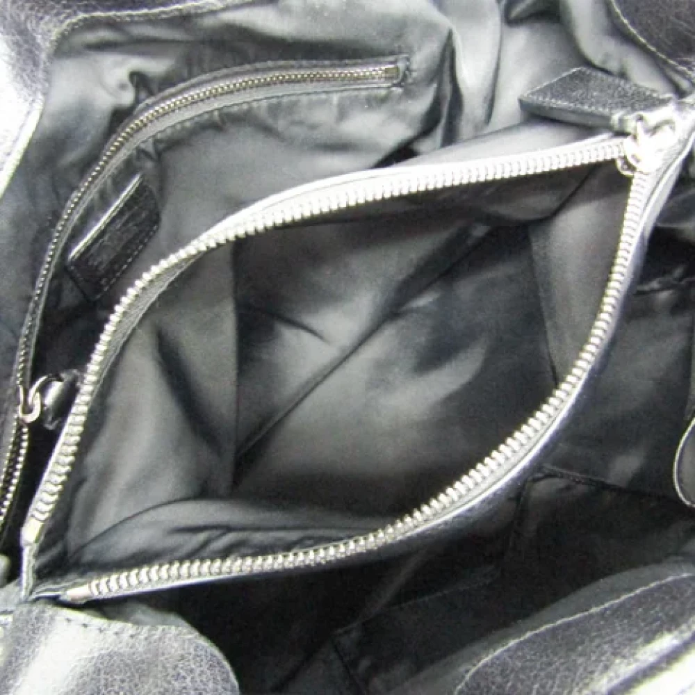 Burberry Vintage Pre-owned Fabric shoulder-bags Black Dames