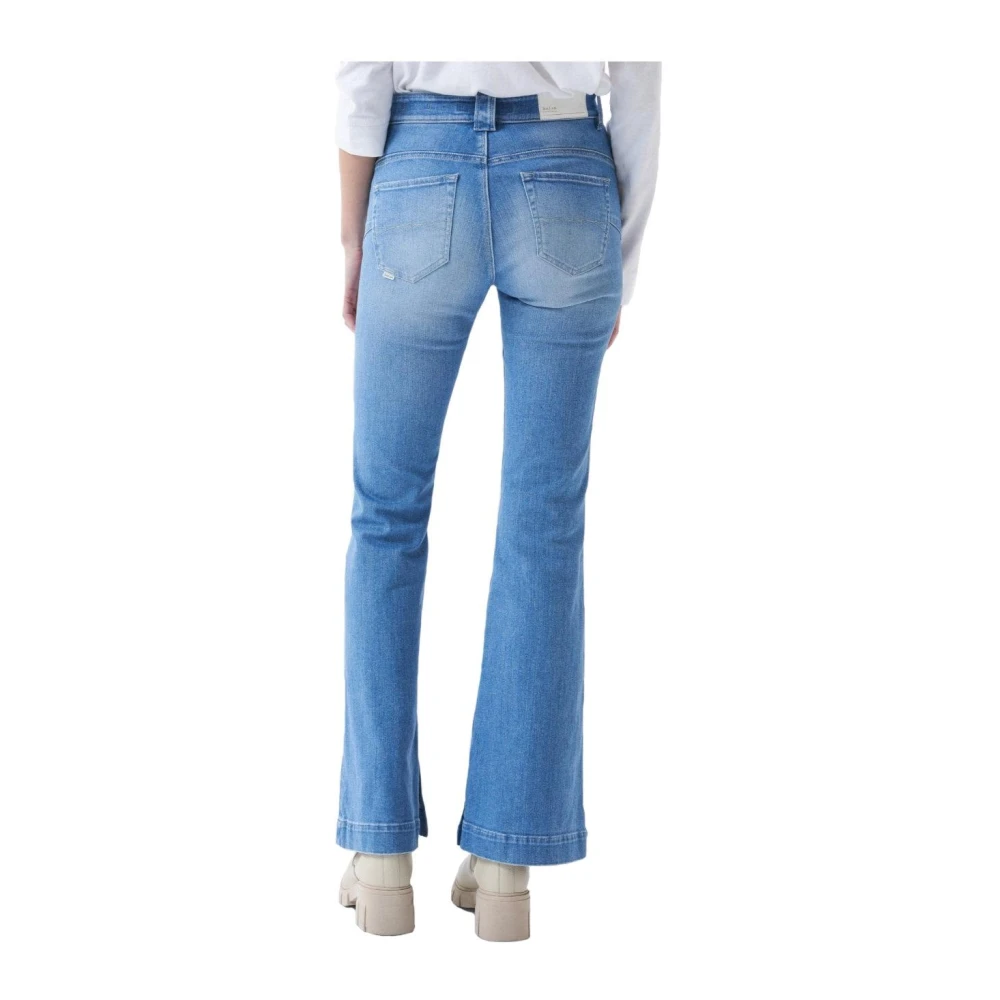 Salsa Boot-cut Jeans Blue Dames
