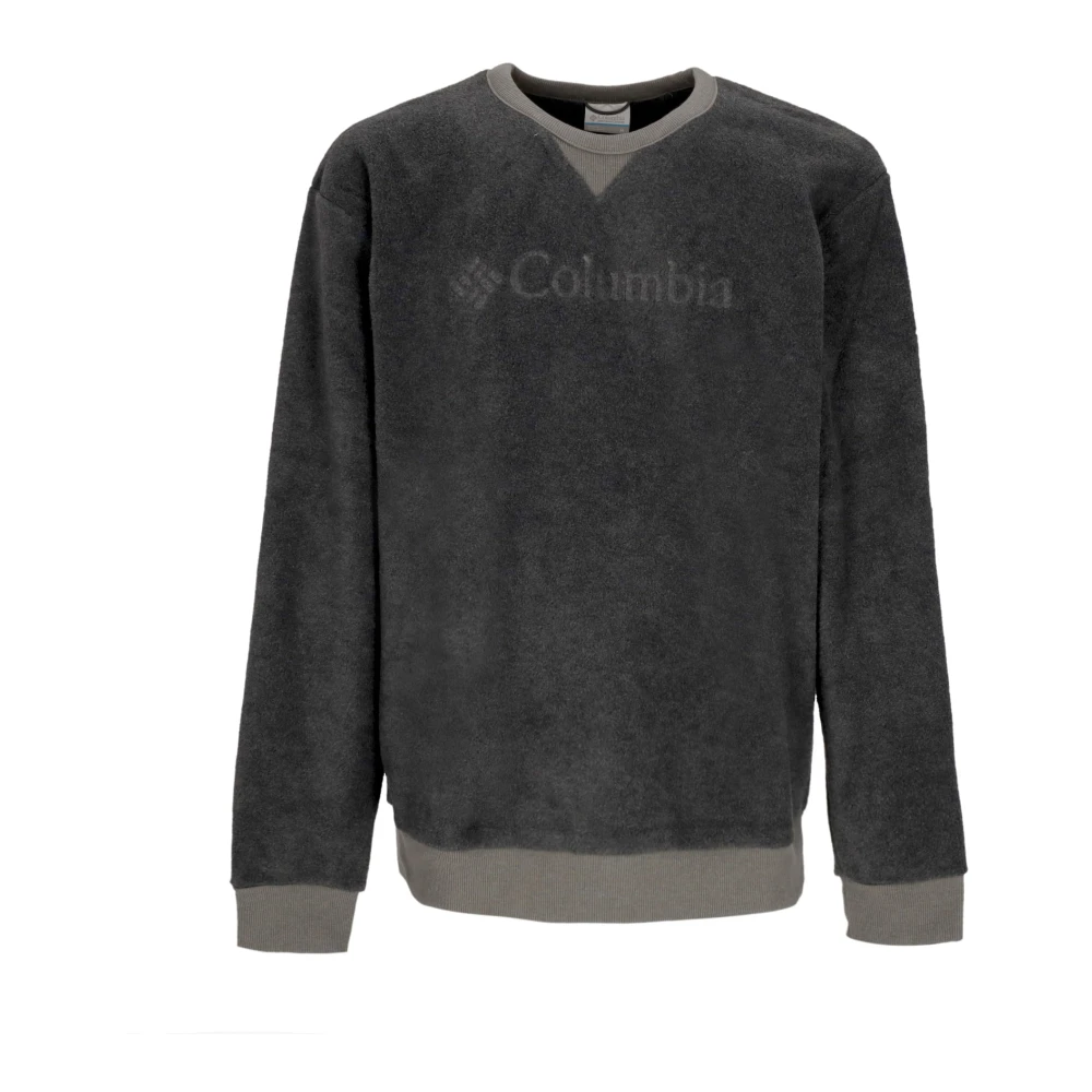Columbia Heather Crewneck Sweatshirt Lange Mouwen Fleece Gray Heren