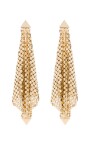spiral-metallic-brass-knit-earrings