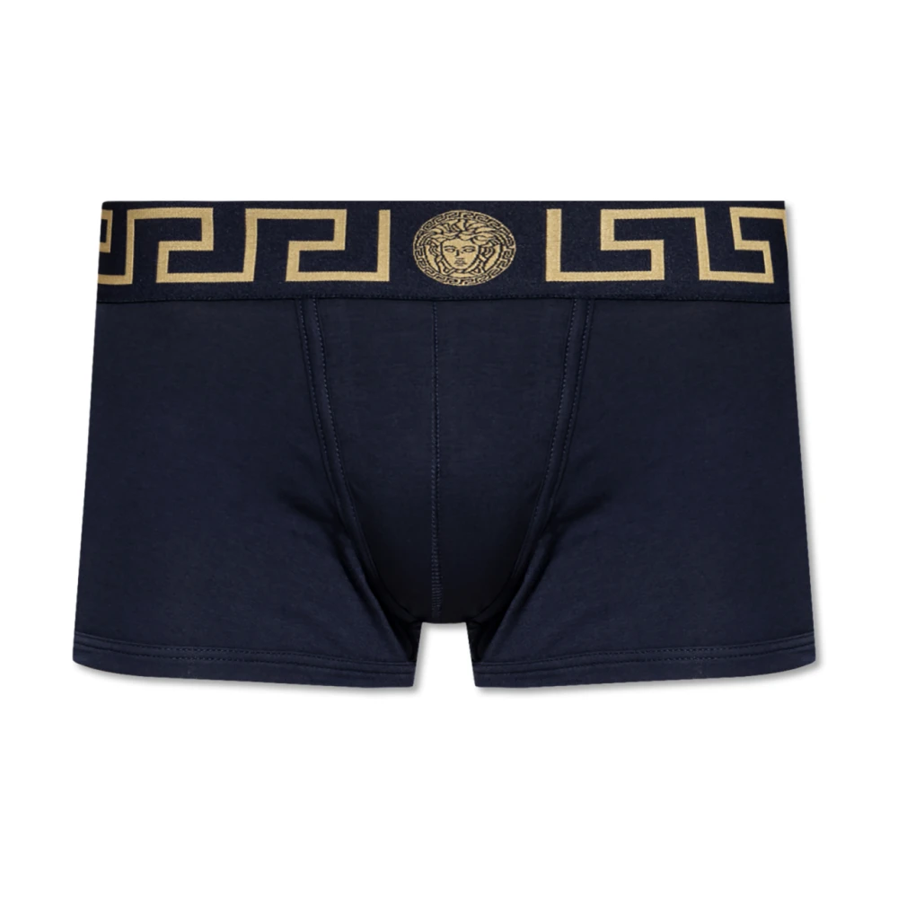 Versace Katoenen boxershorts Blue Heren