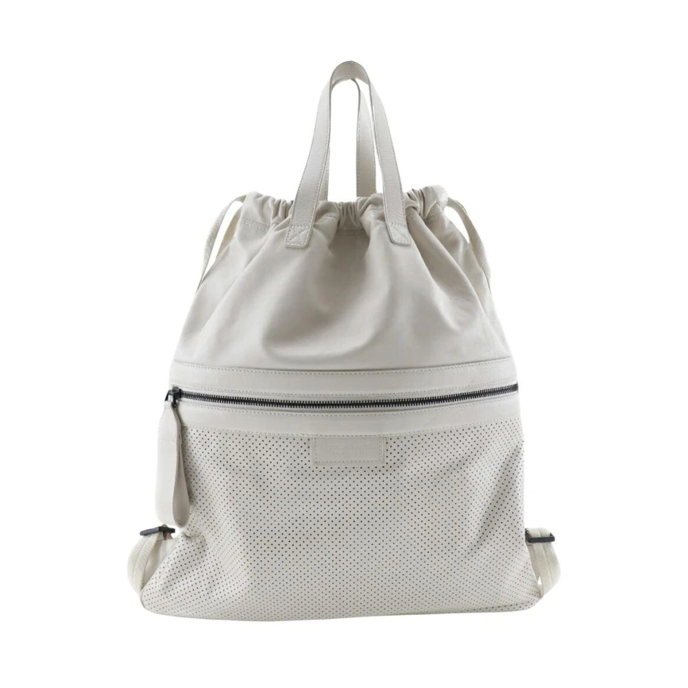 Gebrauchter Nappa-Leder Rucksack Modell 651373 - Bottega Veneta Vintage - Modalova