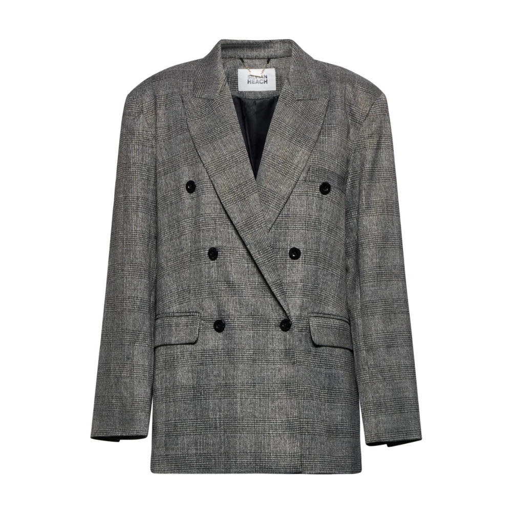 Silvian Heach Donna Grigio Giacche, M, New,