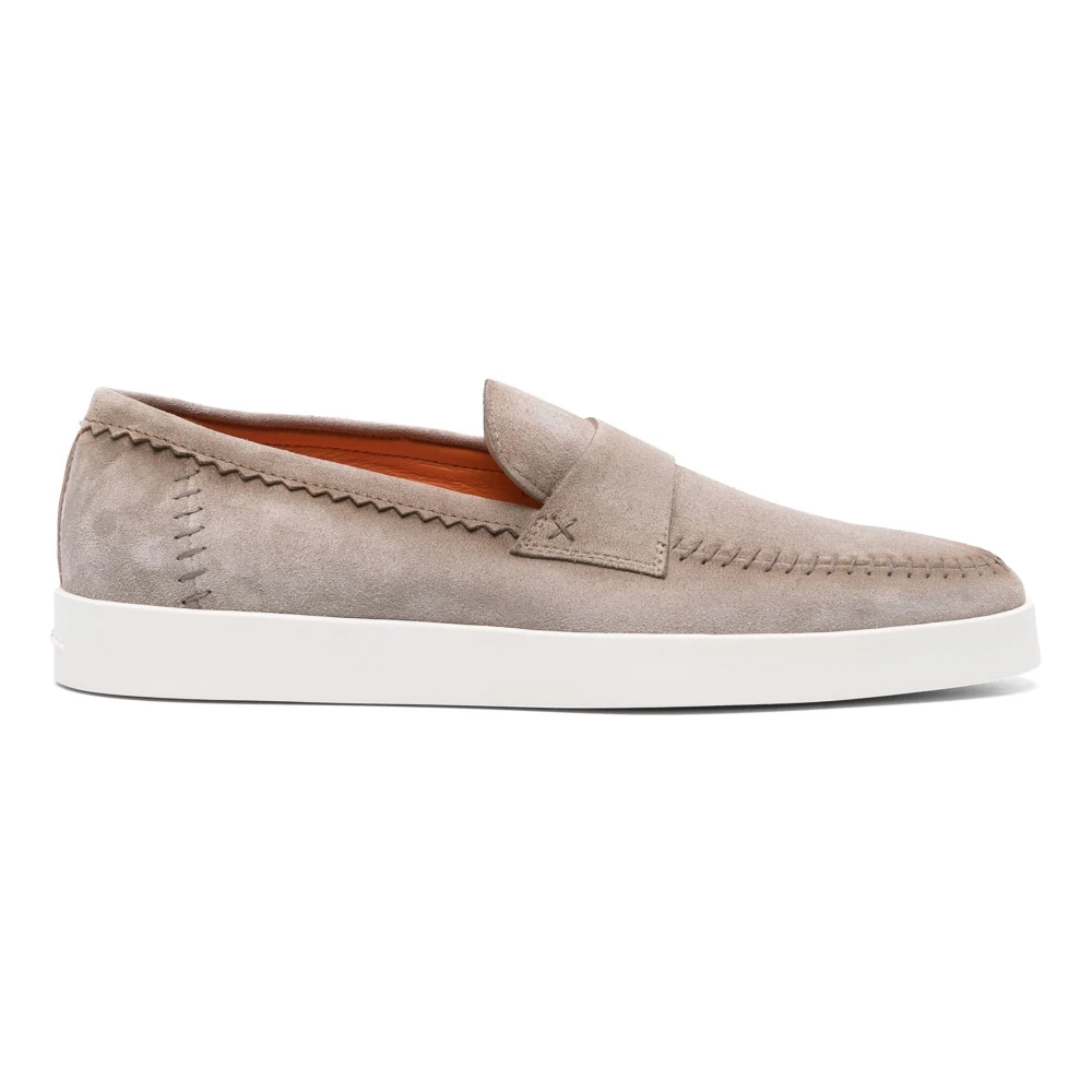 Shoes > Flats > Loafers - - Santoni - Modalova