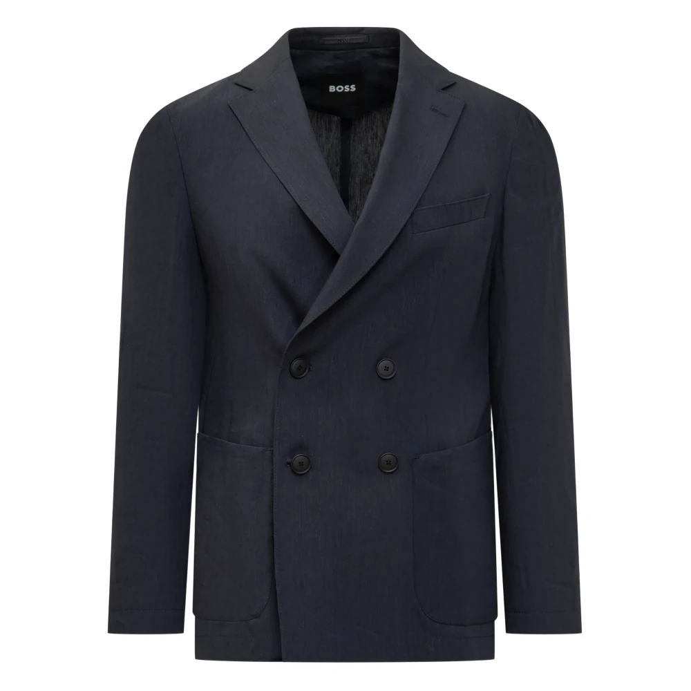 Hugo - Jackets > Blazers - Blue - Hugo - Modalova
