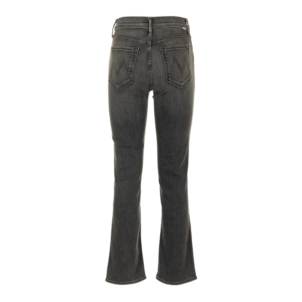 Mother Grijze Rascal Flood Jeans Gray Dames