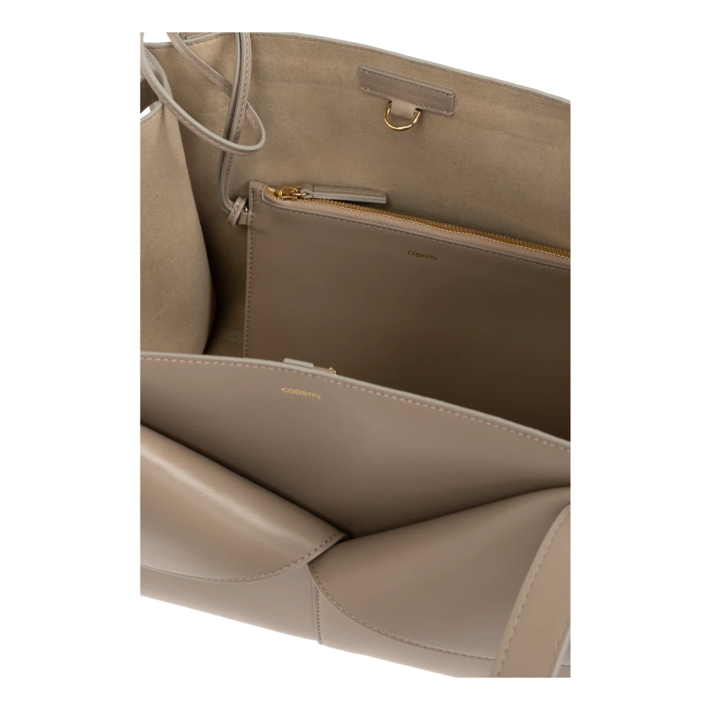 Coperni Tas Cabas Medium in shopperstijl Beige Dames