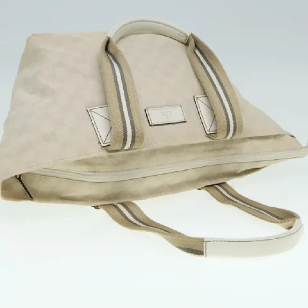 Gucci Vintage Pre-owned Canvas gucci-bags White Dames