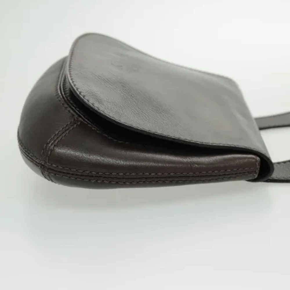 Bally Pre-owned Leather shoulder-bags Black Dames