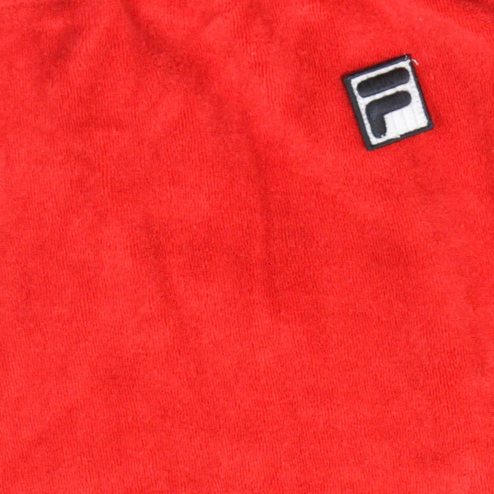 Fila Rode Wijde Joggingbroek Red Dames