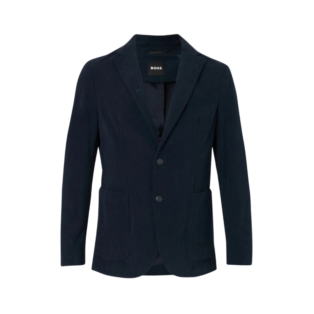 Hugo Men's Blue Hanry Jacket - Blazers - M - Jackets