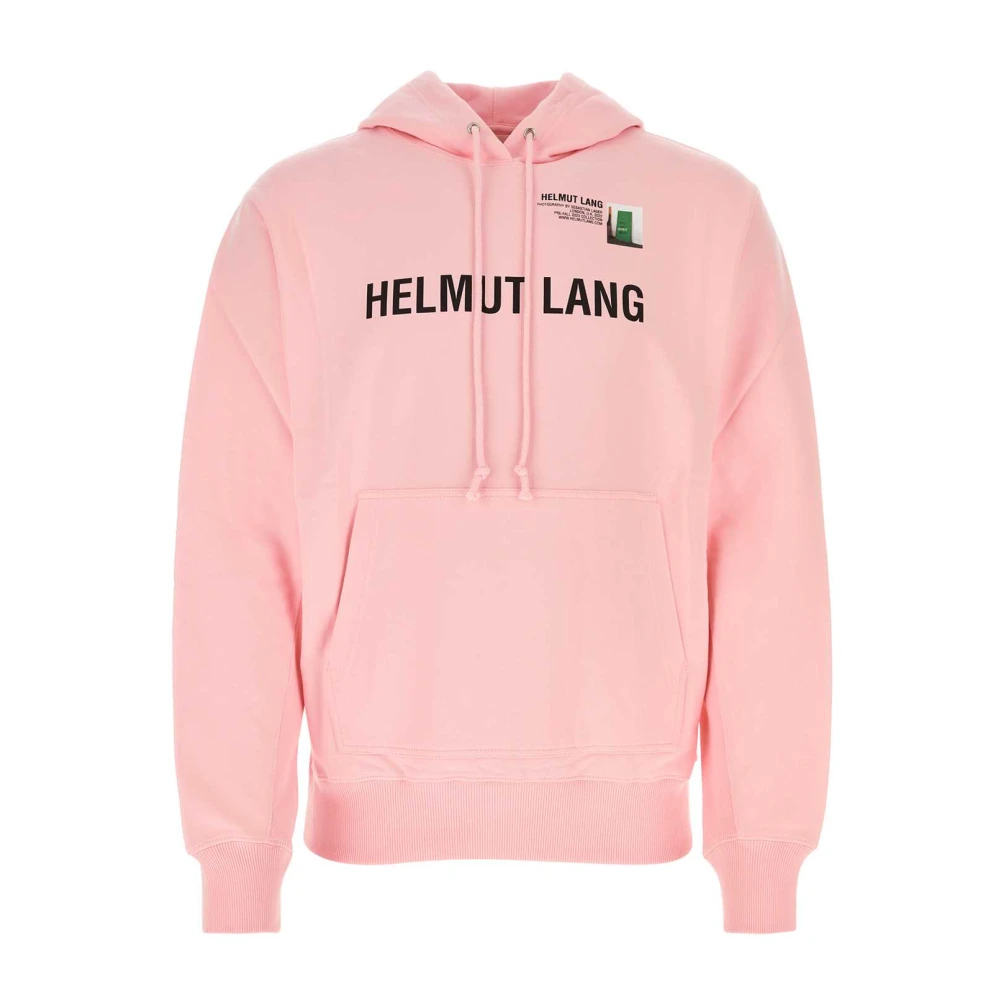 Helmut Lang Roze katoenen sweatshirt Pink Heren