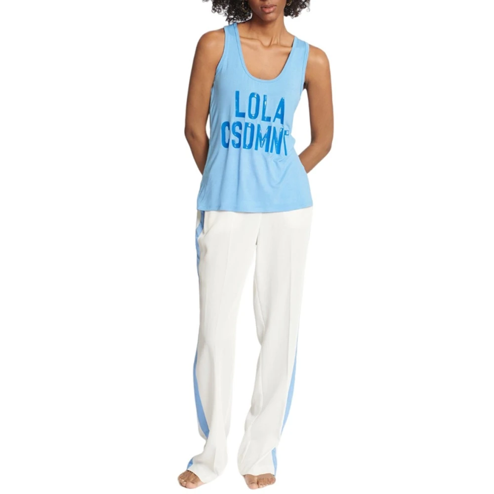 Lola Casademunt Blauw Dames T-shirt Blue Dames