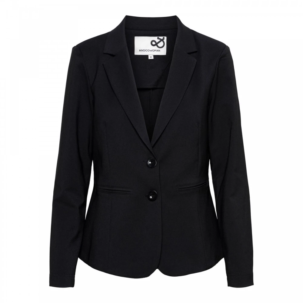 &Co Woman Blazer Heren Bruin Black Dames