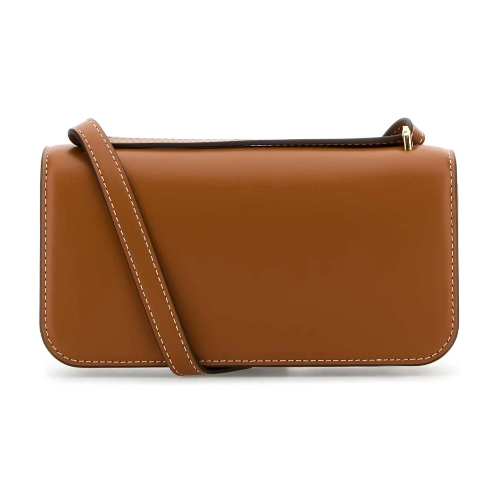 TORY BURCH Omkeerbare schoudertas in Eleanor-stijl Brown Dames