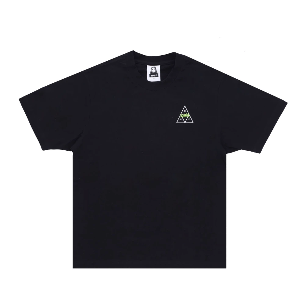 HUF Relax Tee X-girl Zwart T-shirt Black Dames
