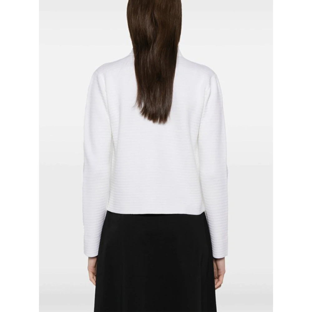 Fabiana Filippi Witte Vest met Zakken White Dames