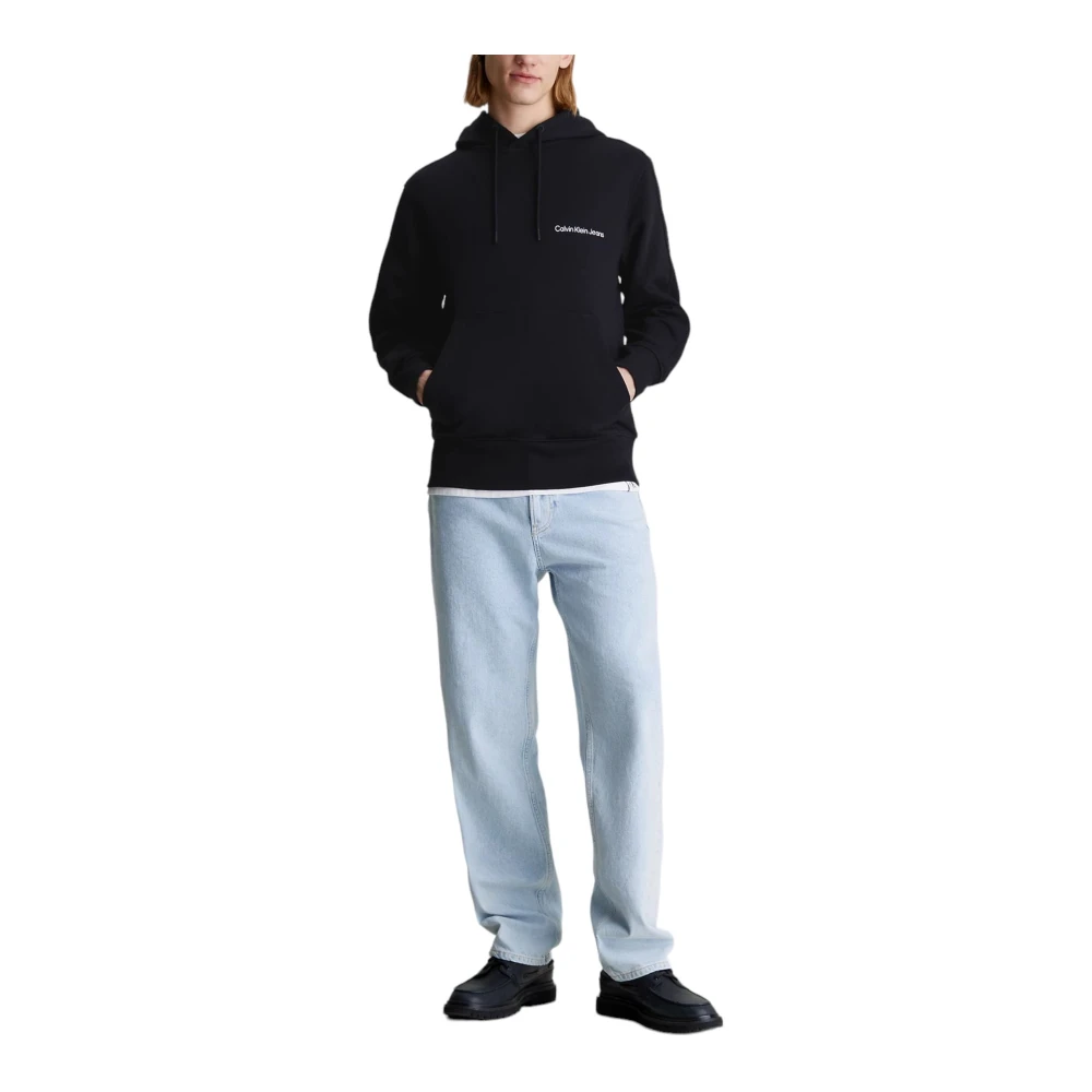 Calvin Klein Jeans Hoodie Black Heren