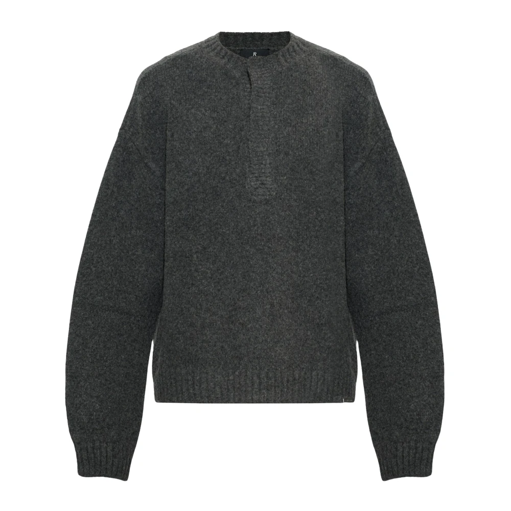 REPRESENT - Maglione in maglia grigio scuro - Uomo - Taglia XL - Immagine 2