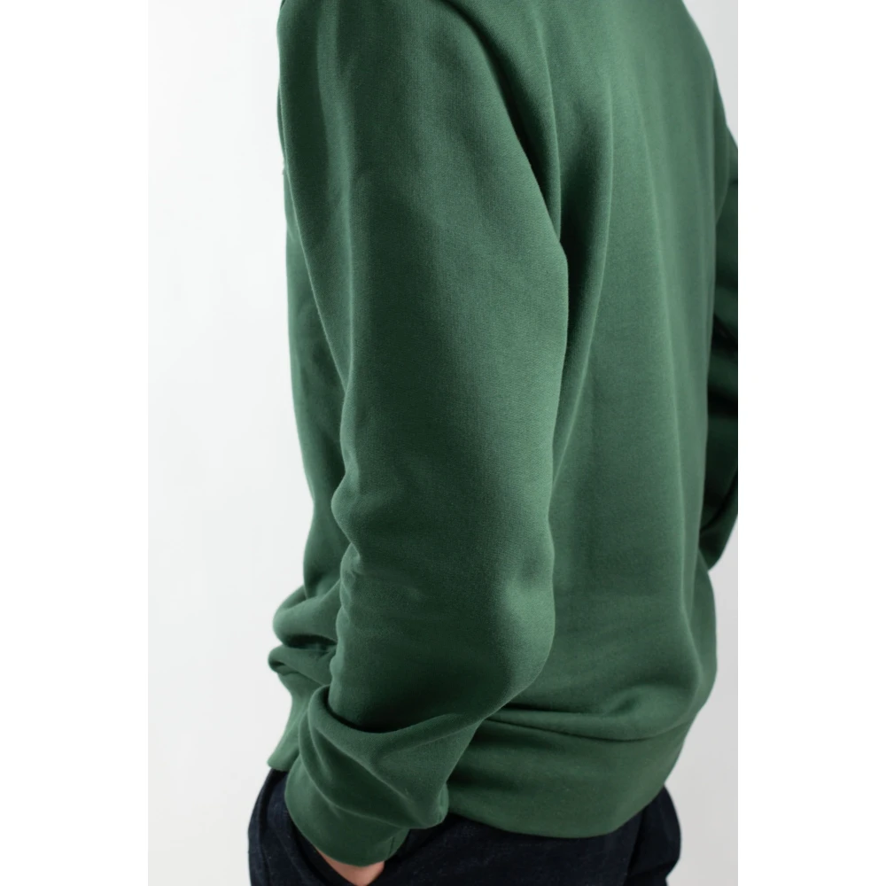 Lacoste Krokodil Fleece Sweatshirt Green Heren