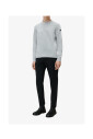 pull-col-rond-en-chenille-grise