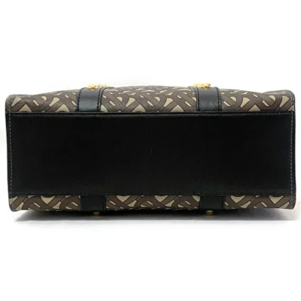 Burberry Vintage Pre-owned Fabric handbags Brown Dames