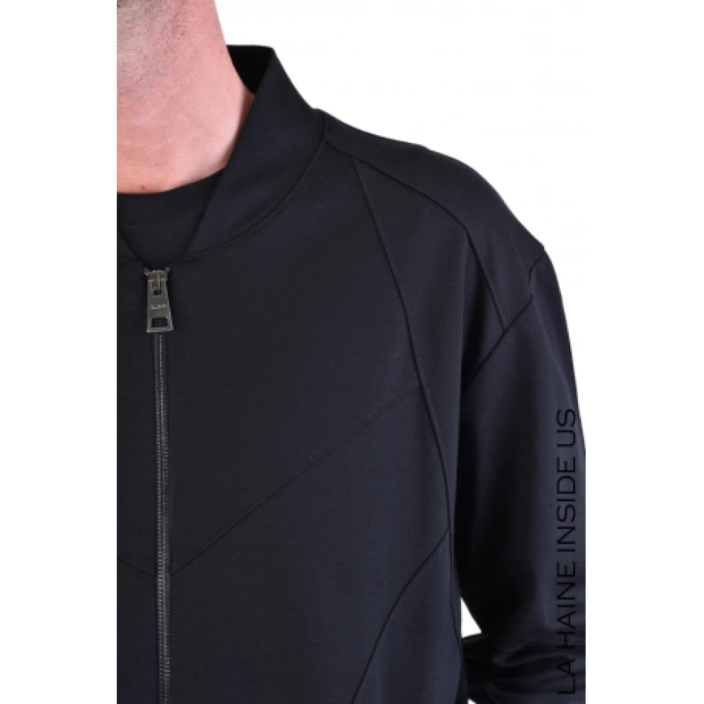 La Haine Inside Us Zwarte Milano Bomber Jas Lm092 Black Heren