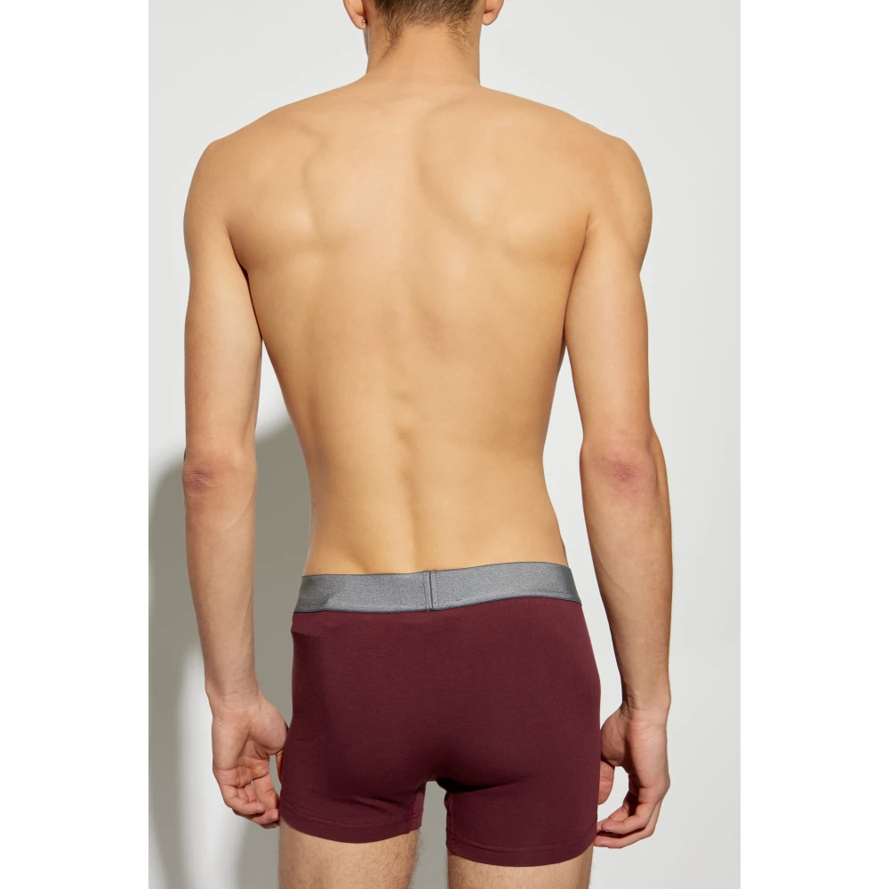 Dsquared2 Katoenen boxershorts met logo Red Heren