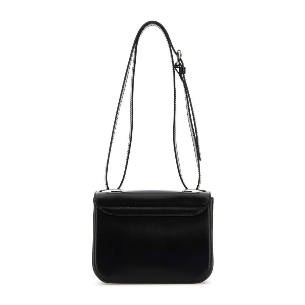 Vivienne Westwood Linda Crossbody Tas van Zwart Leer Black Dames
