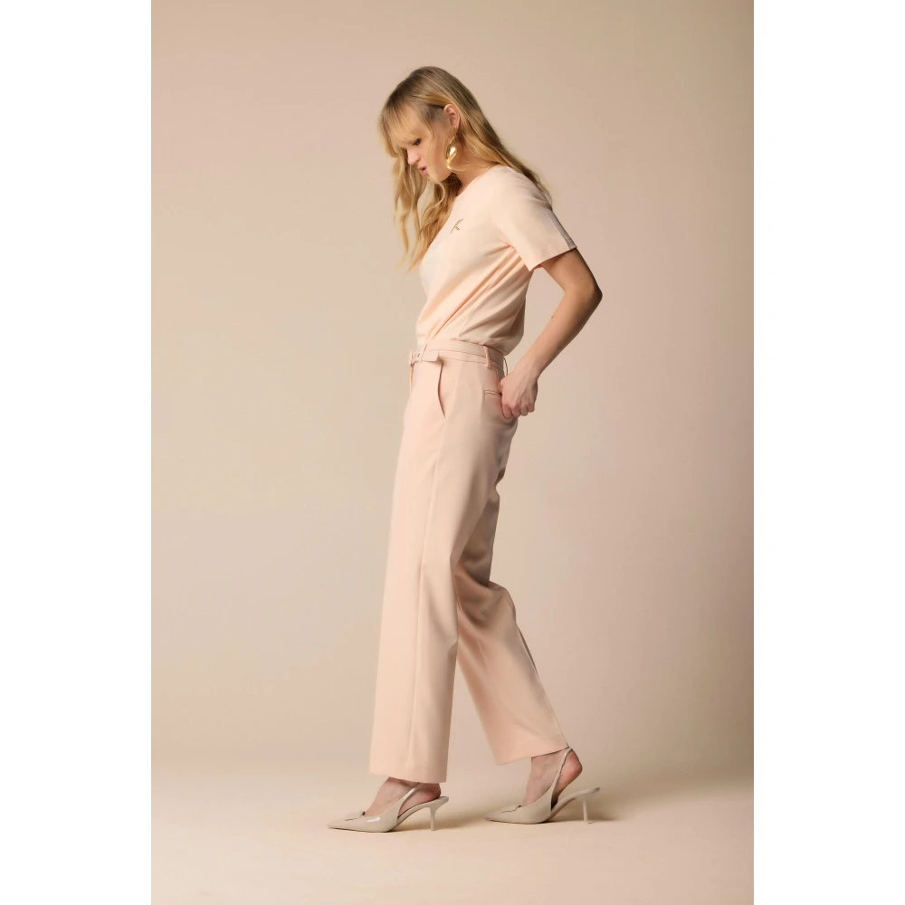 Kocca Klassieke Straight Leg Broek Orange Dames
