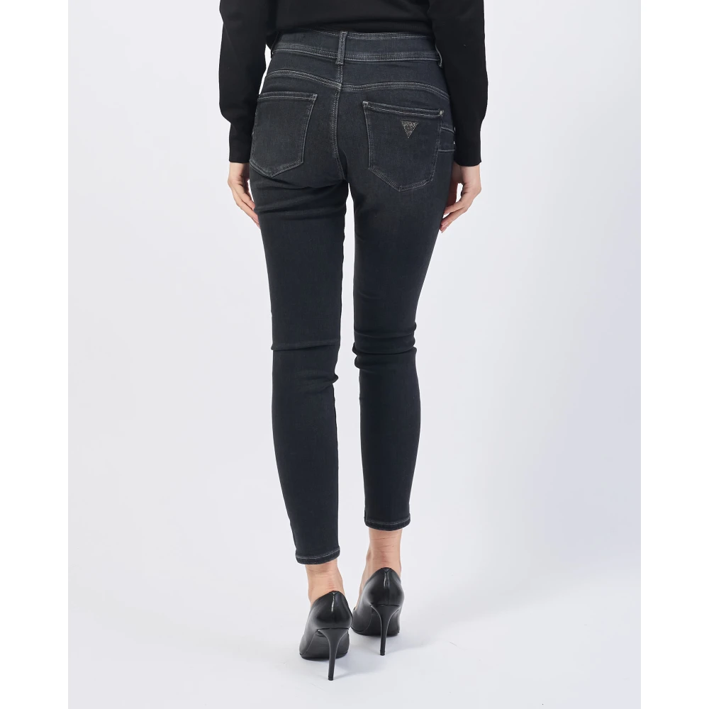 Guess Slim Fit Grijze Jeans Gray Dames