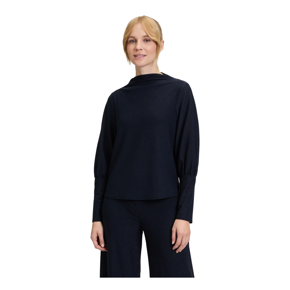 Vera Mont Lange mouw blouse Black Dames