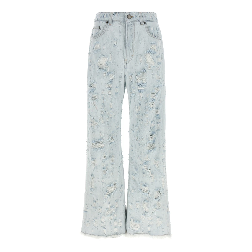 Haikure Women's Blue Winny Distressed Jeans