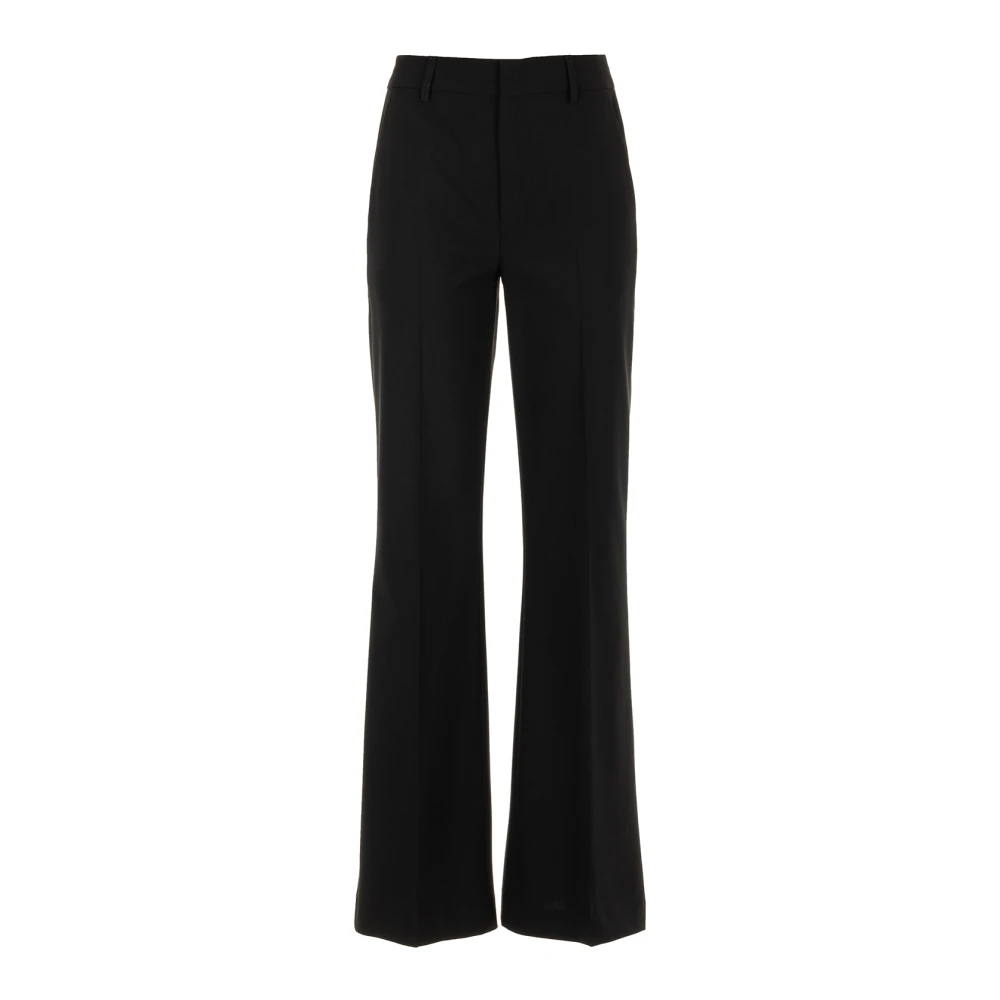 Dondup Zwarte Broek Janice Stijl Black Dames