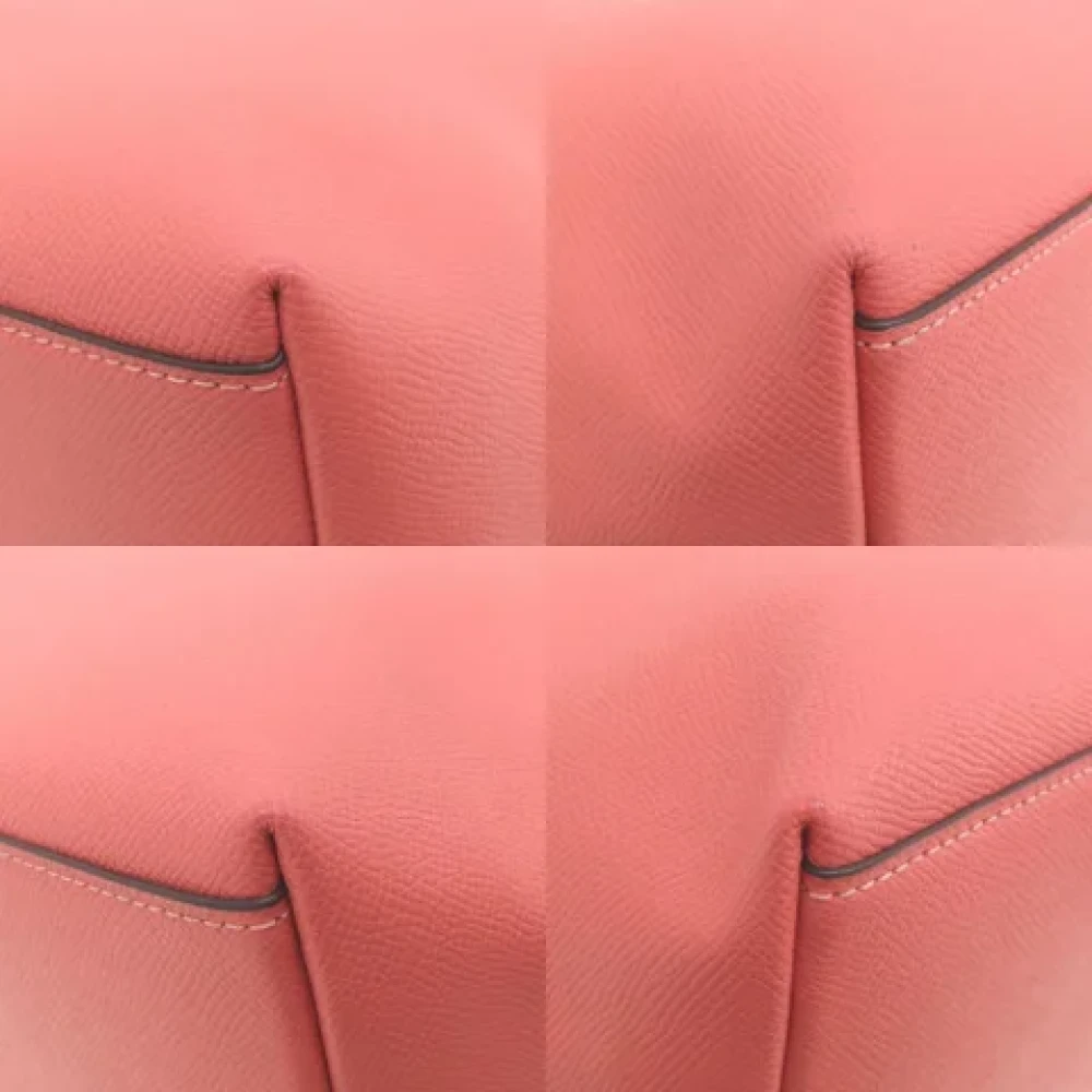 Coach Pre-owned Leather totes Pink Dames