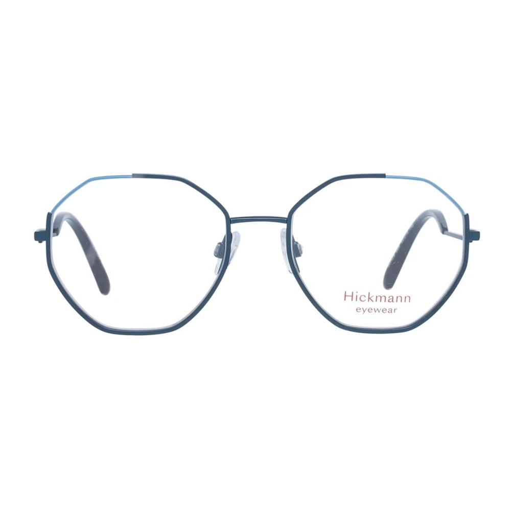 Ana Hickmann Zwarte Metalen Ronde Optische Frames Black Dames