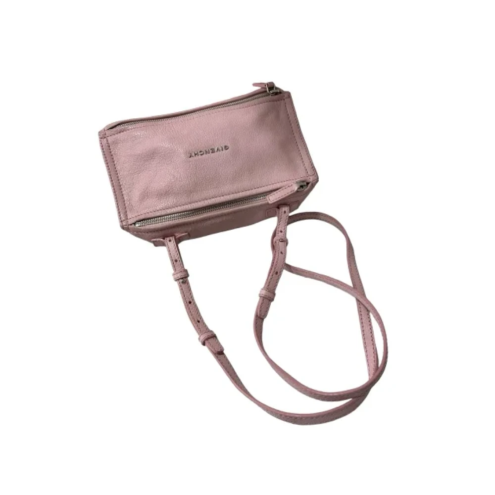 Givenchy Pre-owned Leather handbags Pink Dames