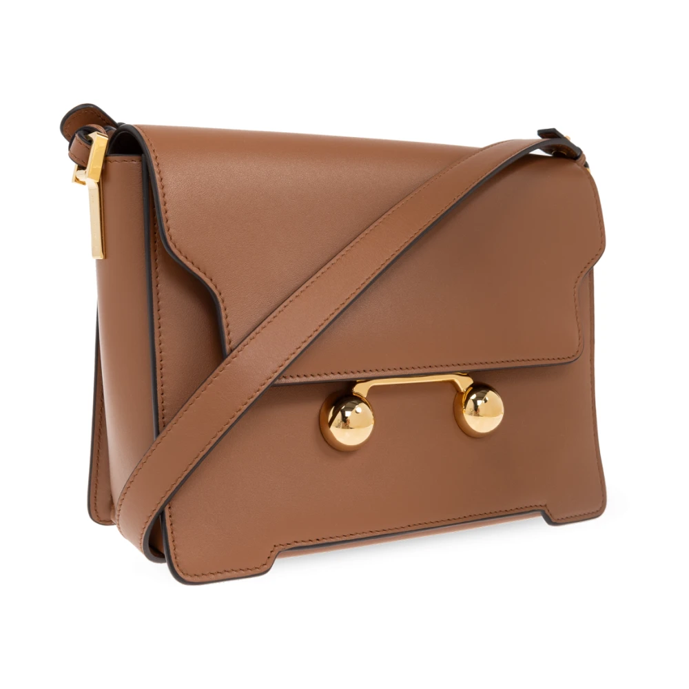 Marni Schoudertas Trunkaroo Brown Dames