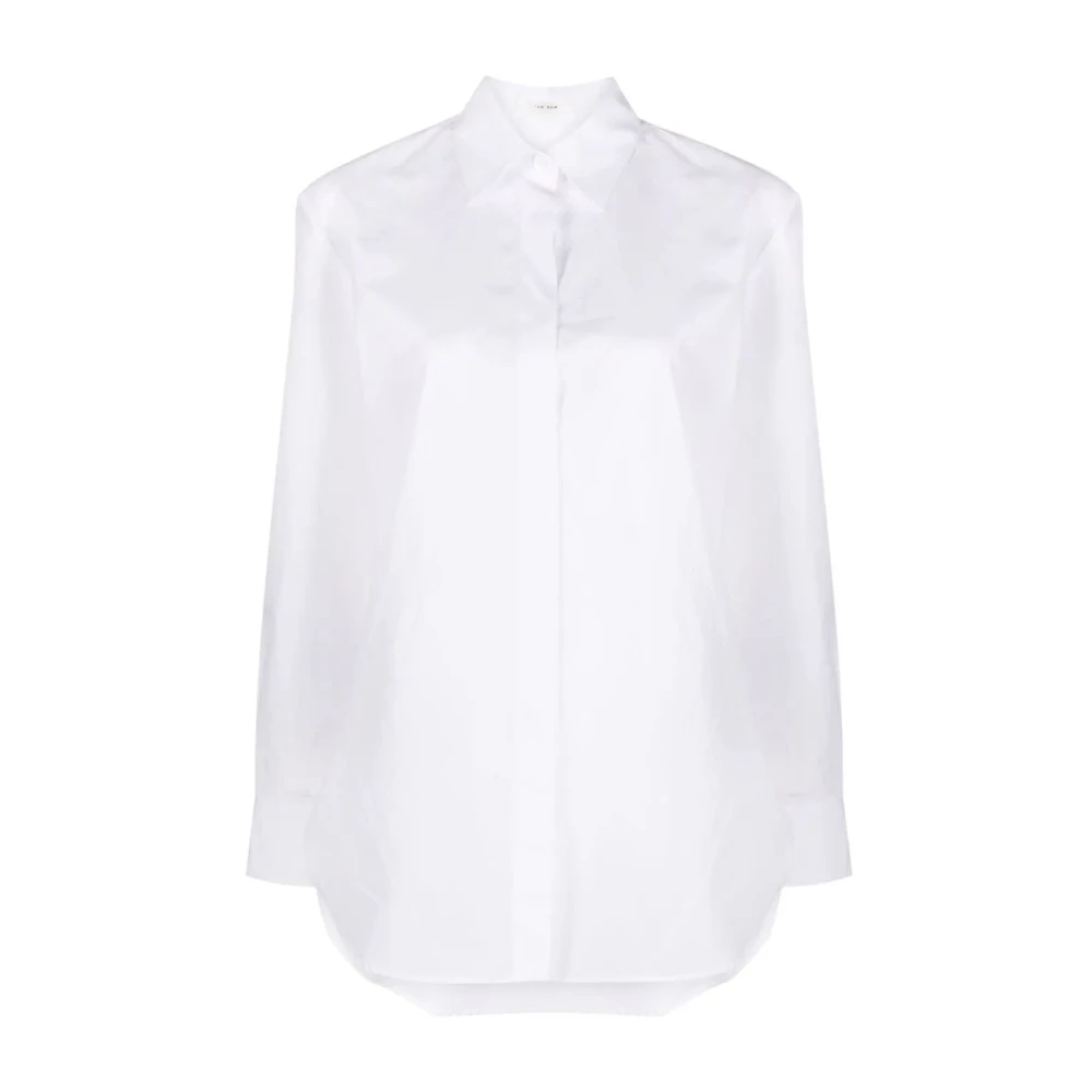 The Row Witte Derica Shirt White Dames