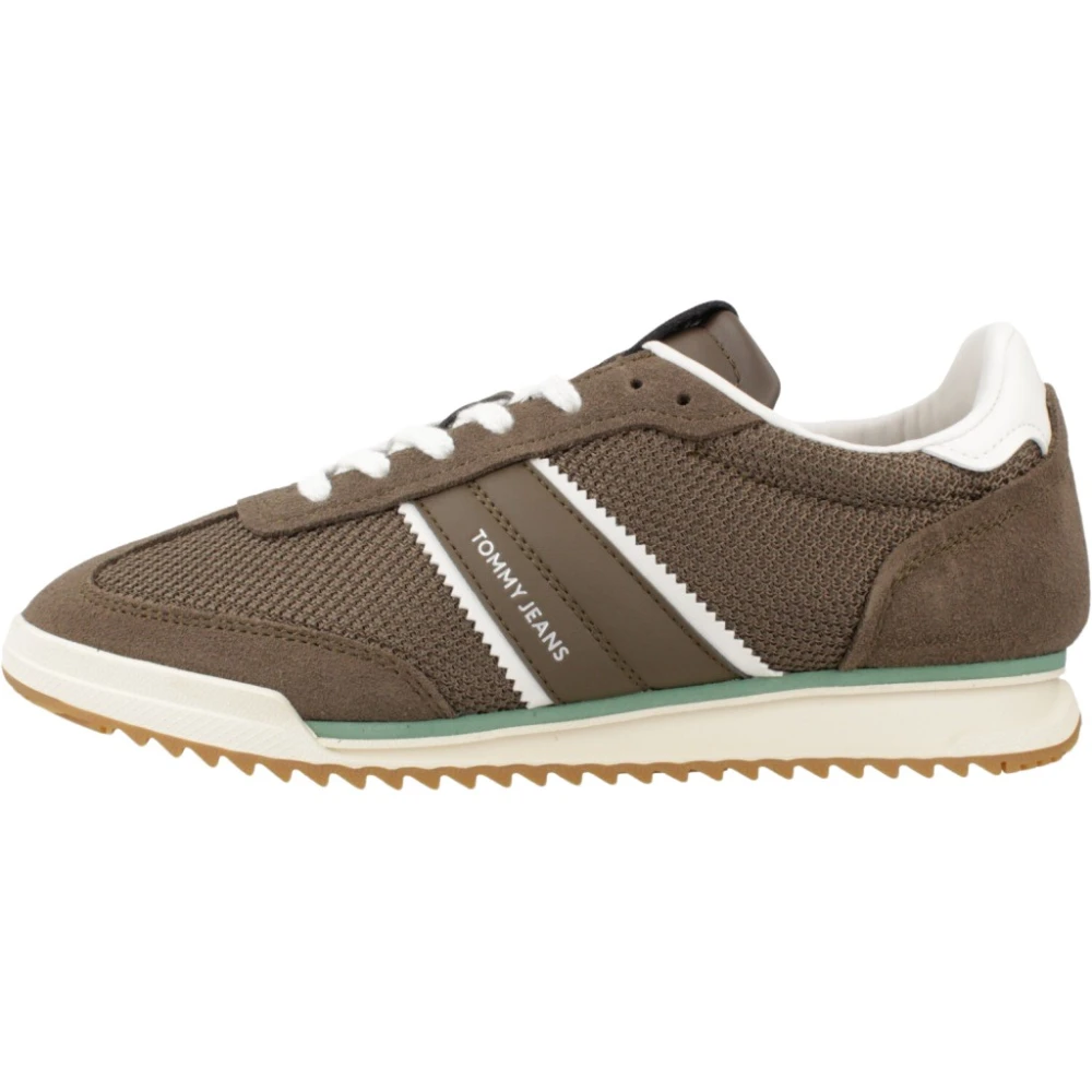 Tommy Jeans TJW Low Profile Runner Dames Schoenen Bruin
