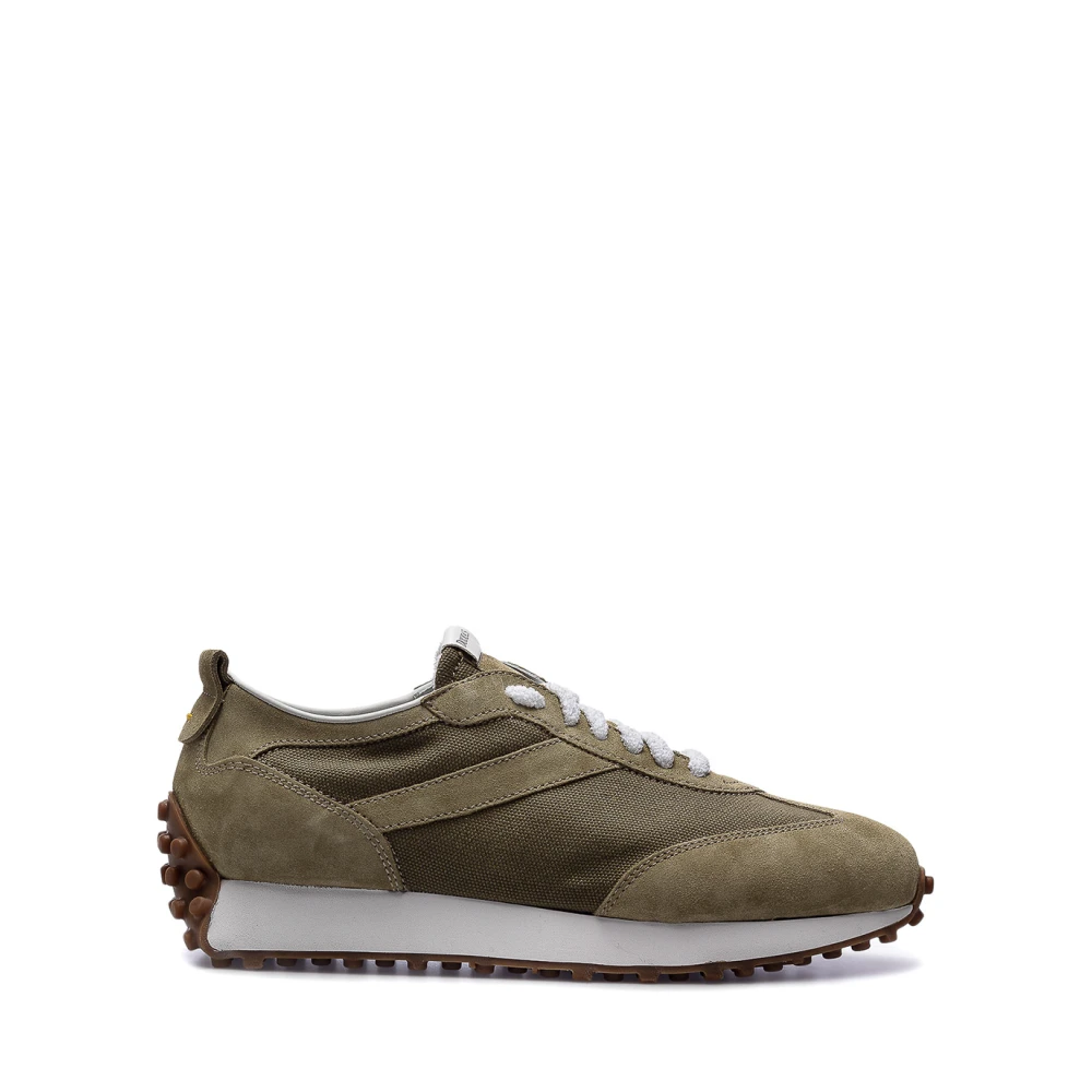 Doucal’s Sporty Sneakers Heren Schoenen Groen