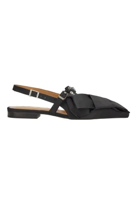 Big Bow Slingback Ballerinas