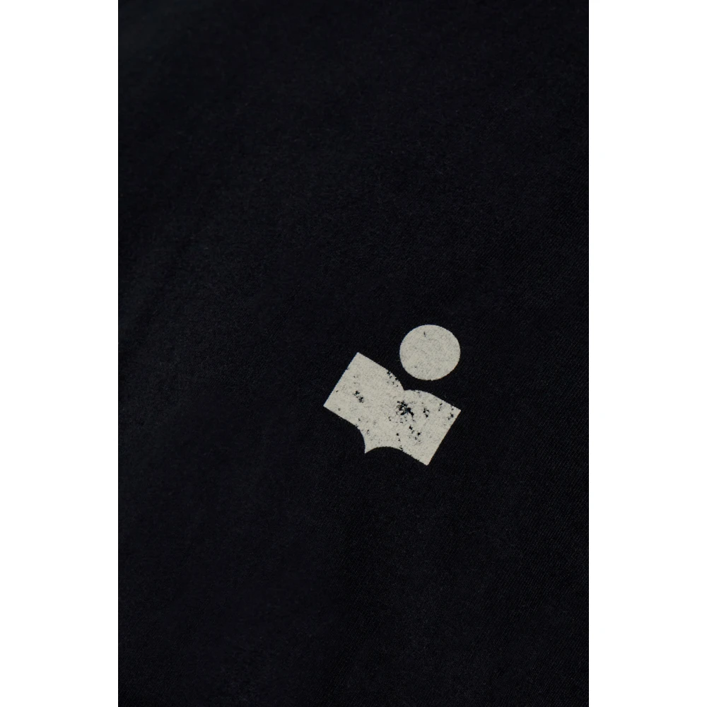 Isabel marant Klassiek T-Shirt Black Heren