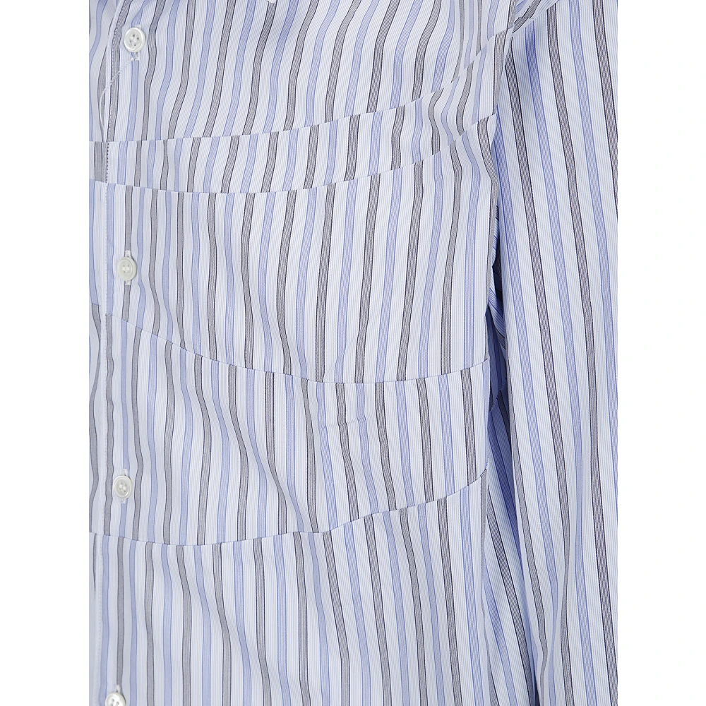Comme des Garçons Geweven Herenoverhemd Blue Heren