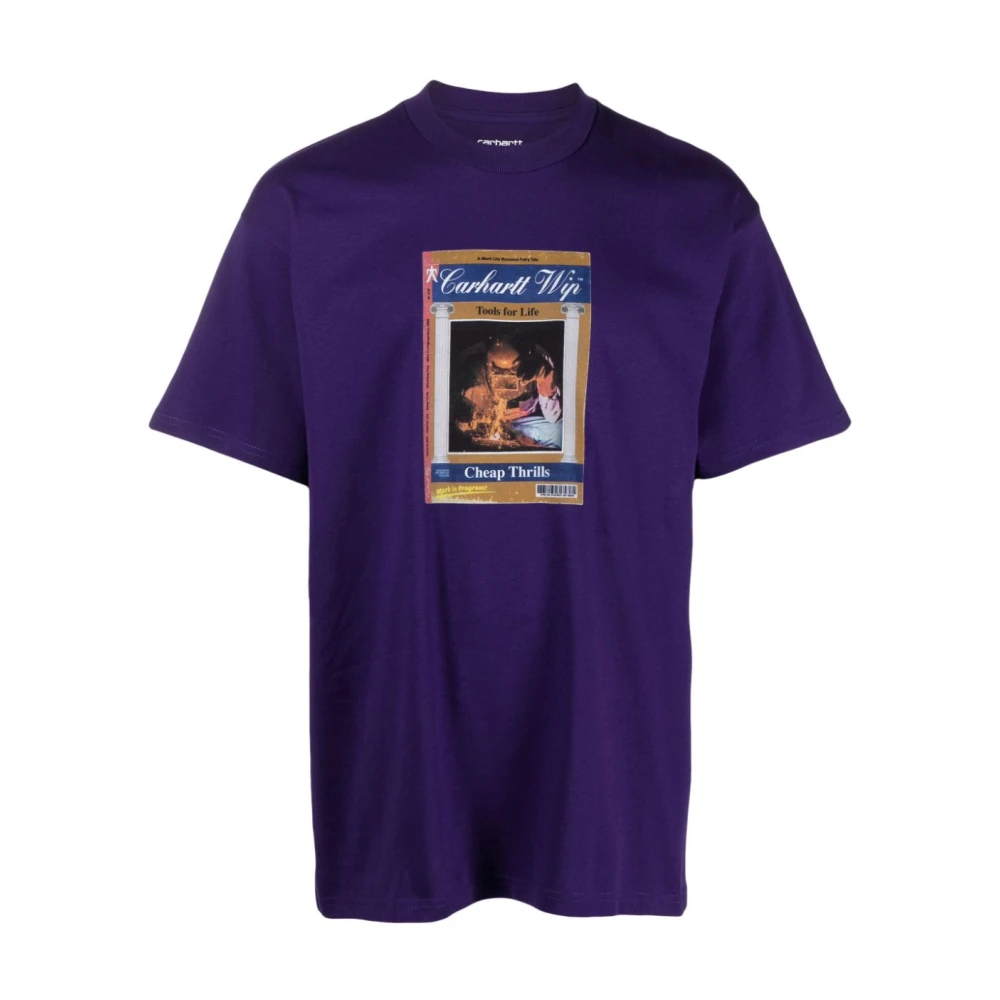 Carhartt WIP T-Shirts Purple Heren