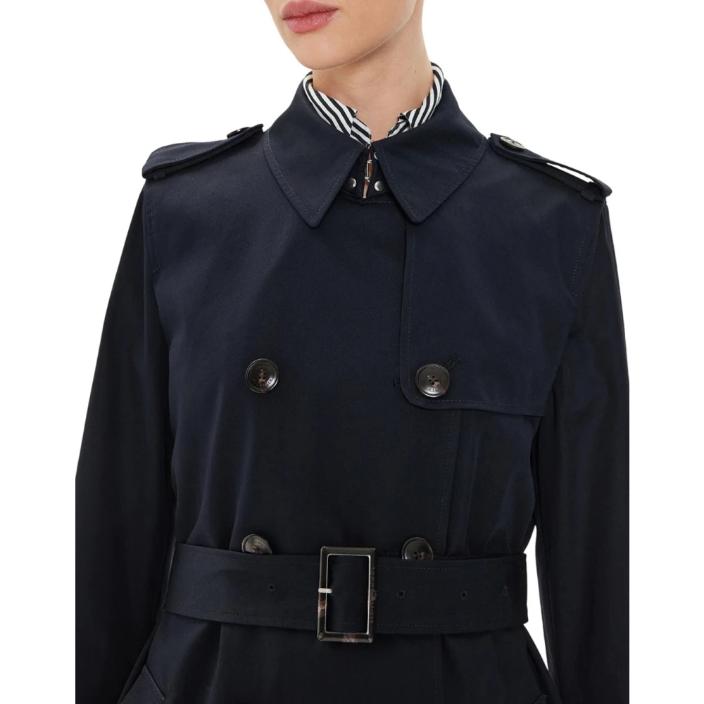 Tommy Hilfiger Klassieke Trenchcoat Blue Dames