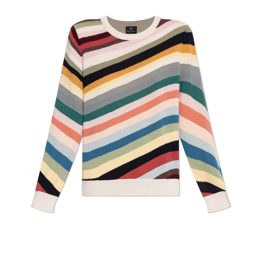 Ps By Paul Smith Women's Sweater With Striped Pattern